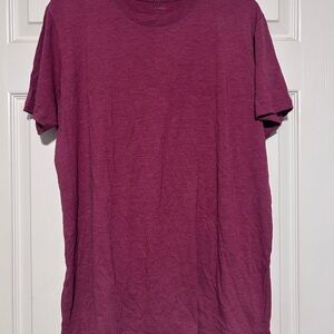 Hylete Burgundy Short Sleeve Tee
